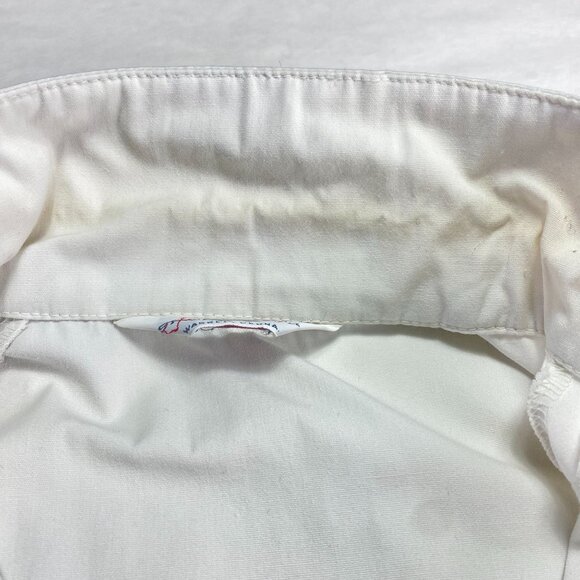 Vintage John Blair Sportswear White Zip Jacket M Lightweight Casual Wear - Picture 5 of 12